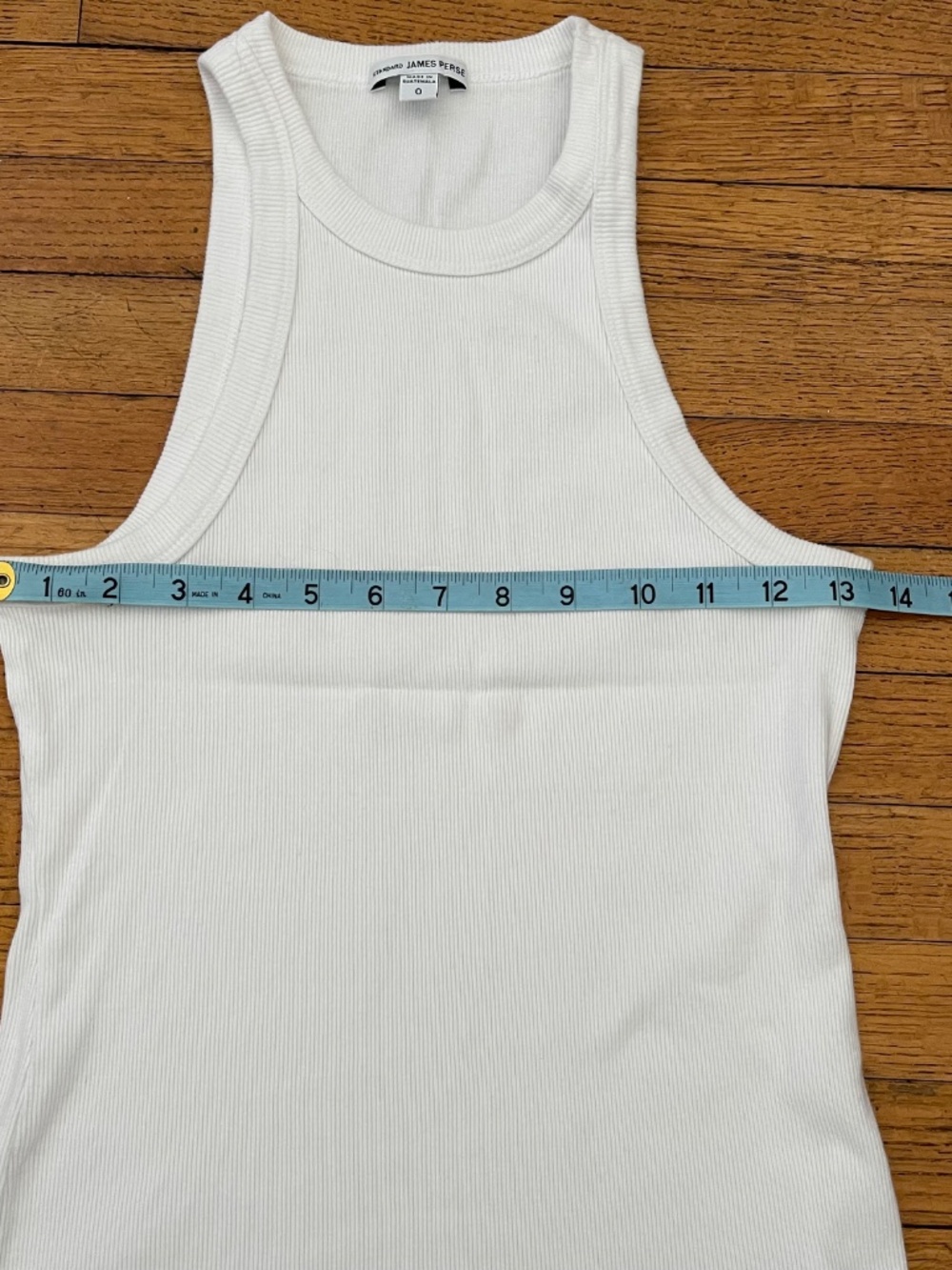James Perse Standard Ribbed Tank Top - Picture 5 of 8